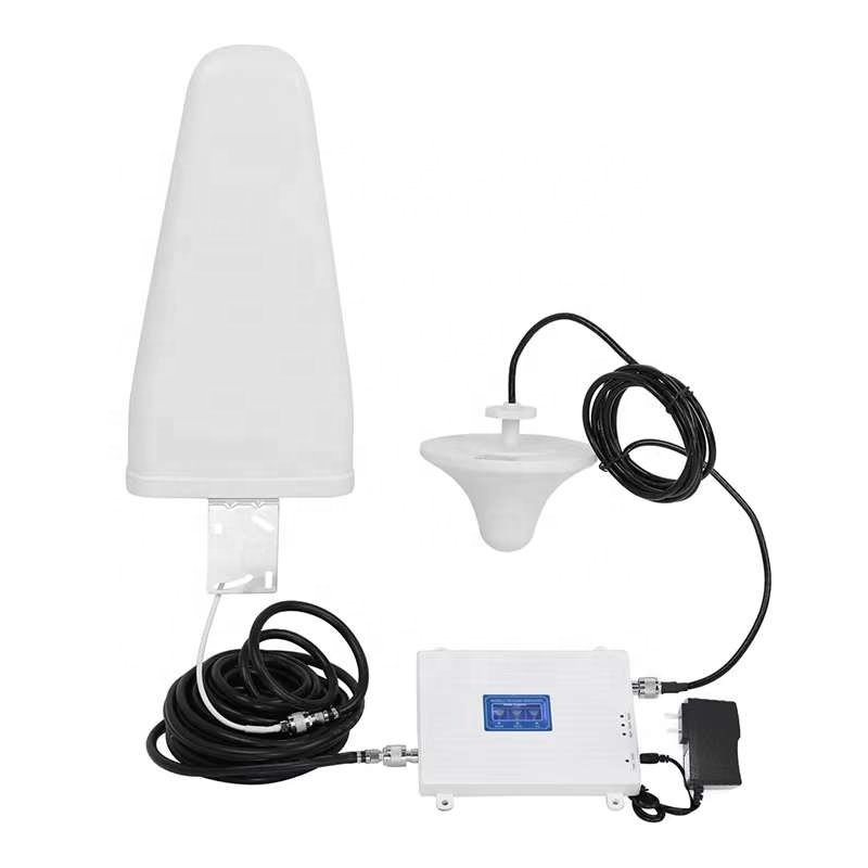 LSUN GSR110 5G 4G 3G GSM signal booster high power amplifier 900mhz 1800mhz 2100mhz with 15m cable